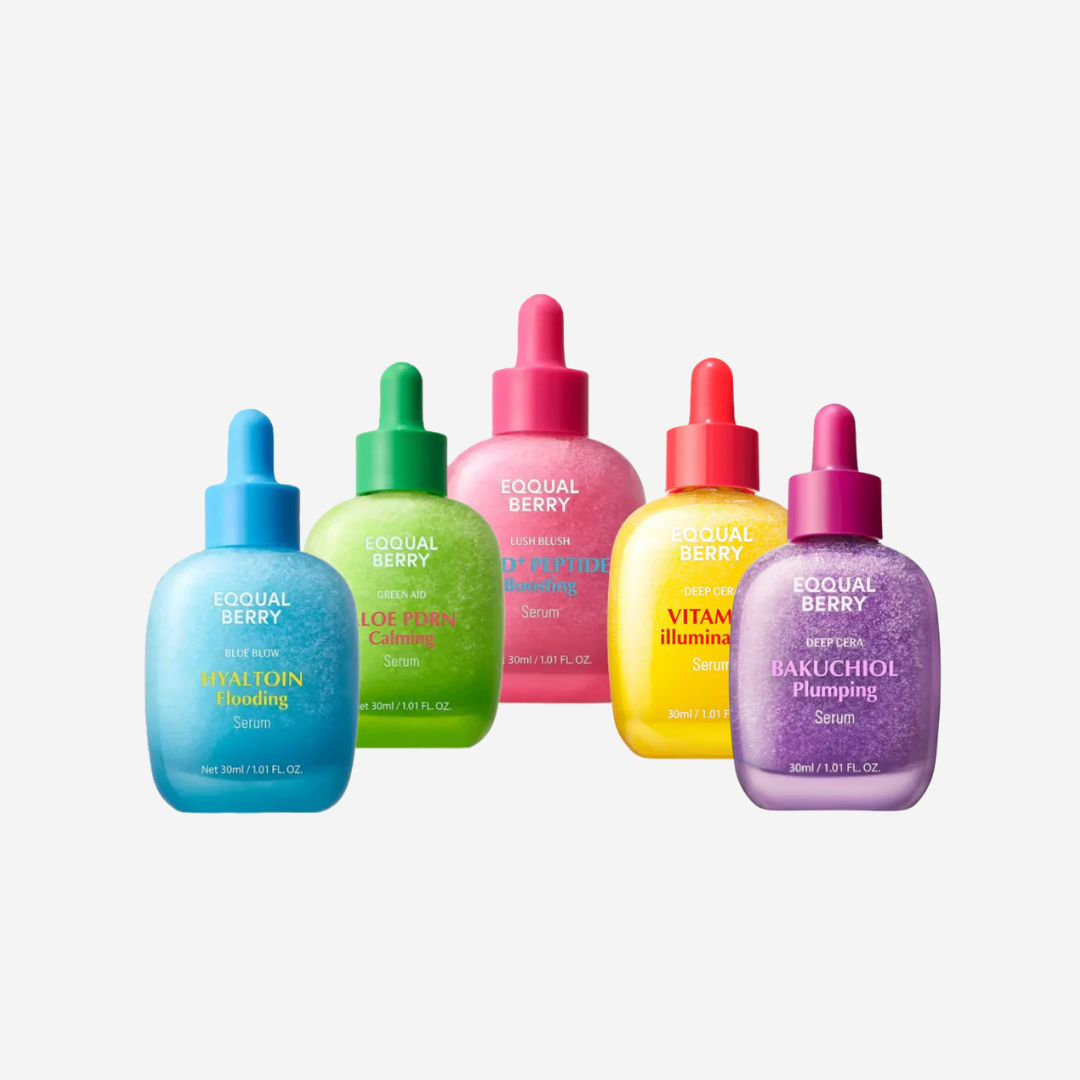 EQQUALBERRY-Serum-Minis-Discovery-Kit-2 سرم های اکوال بری حجم 10 میل ( جدا شده از پک ) EQQUALBERRY Serum Minis Discovery Kit - Image 1