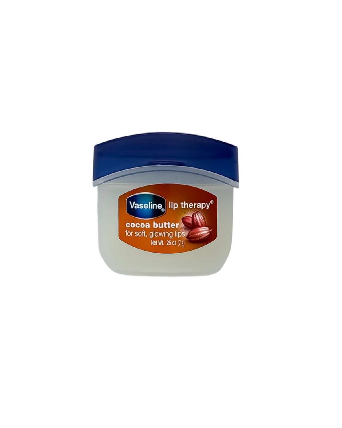 بالم لب کاسه ای وازلین Vaseline مدل Cocoa butter (کره کاکائو) حجم 7 گرم - Image 2