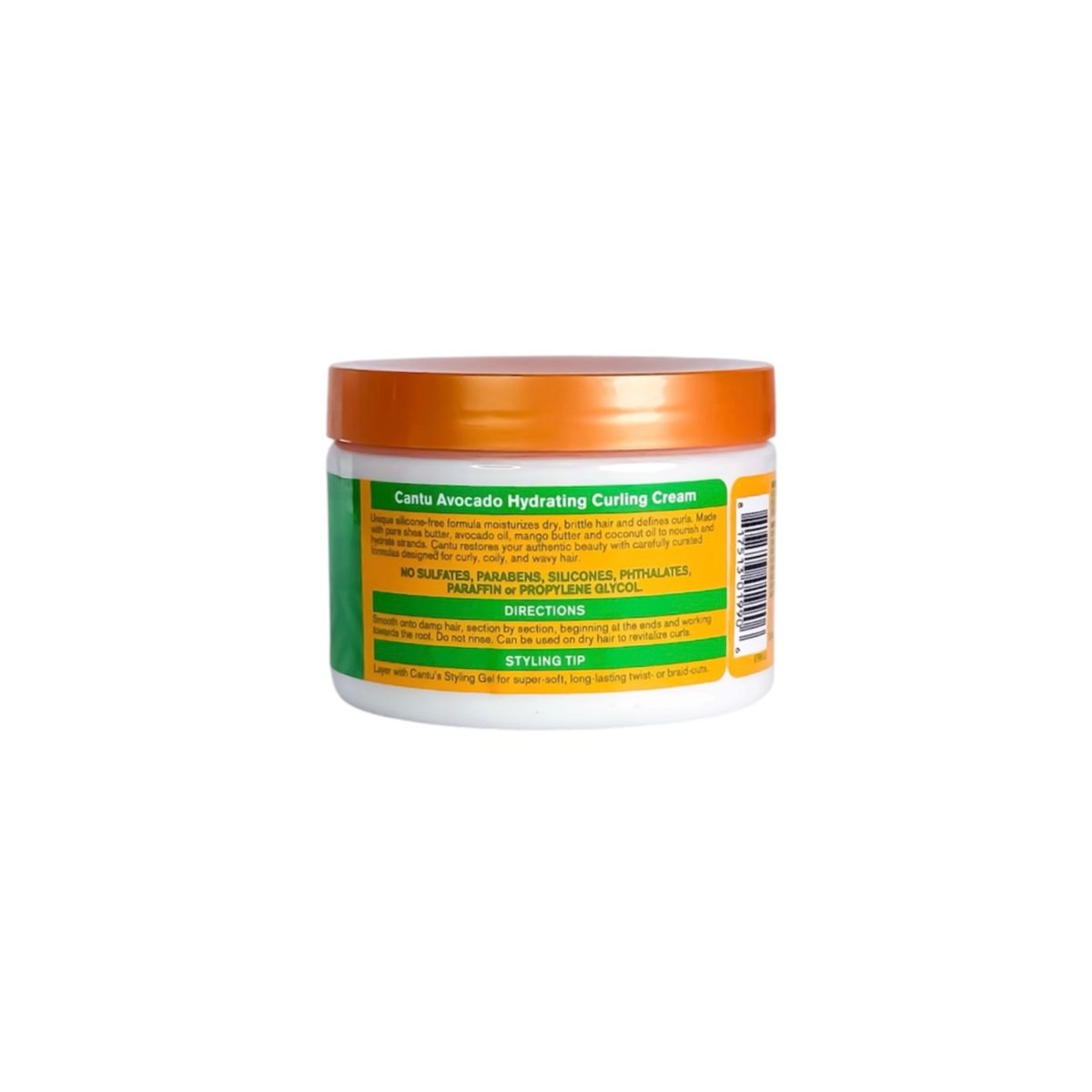 کرم حالت دهنده و آبرسان مو فر کنتو مدل آواکادو حجم 350 گرم Cantu Avocado Hydrating Curling Cream - Image 2