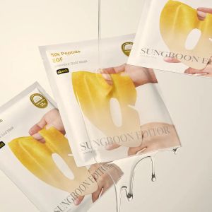 dHUNaDHdkq20260312202316 ماسک هیدروژل طلای فشرده سانگ بون ( جدا شده از پک) Sungbon Silk Peptide EGF - Image 1