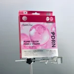 ماسک ورقه ای هیدروژلی فارم استی حاوی پی در آر ان و ویتامین (5 ورق) Farmstay – Plump x Glow PDRN and Vitamin Hydrogel Mask, 5 sheets - Image 2