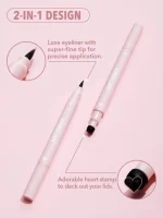 خط چشم استامپی شیگلم طرح قلبی Sheglam Heart Eyes 2-In-1 Stamp Eyeliner - Image 3