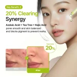 سرم آزلائیک اسید 10 درصد کوجیک اسید و تی تری پوریتو ضد لک و جوش حجم 30 میل Purito Azelaic Acid 10 Kojic Tea Tree Serum - Image 4