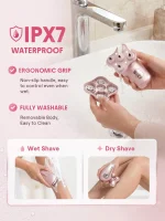 شیور برقی شیگلم مدل SHEGLAM Smooth Moves 5D Flash Electric Shaver - Image 3