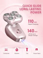 شیور برقی شیگلم مدل SHEGLAM Smooth Moves 5D Flash Electric Shaver - Image 2