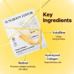 ماسک ورقه‌ای کلاژن و رتینول سانگ بون ادیتور (جدا شده از پک) Sungboon Editor Deep Collagen Retinol Boost-Up Mask - Image 3