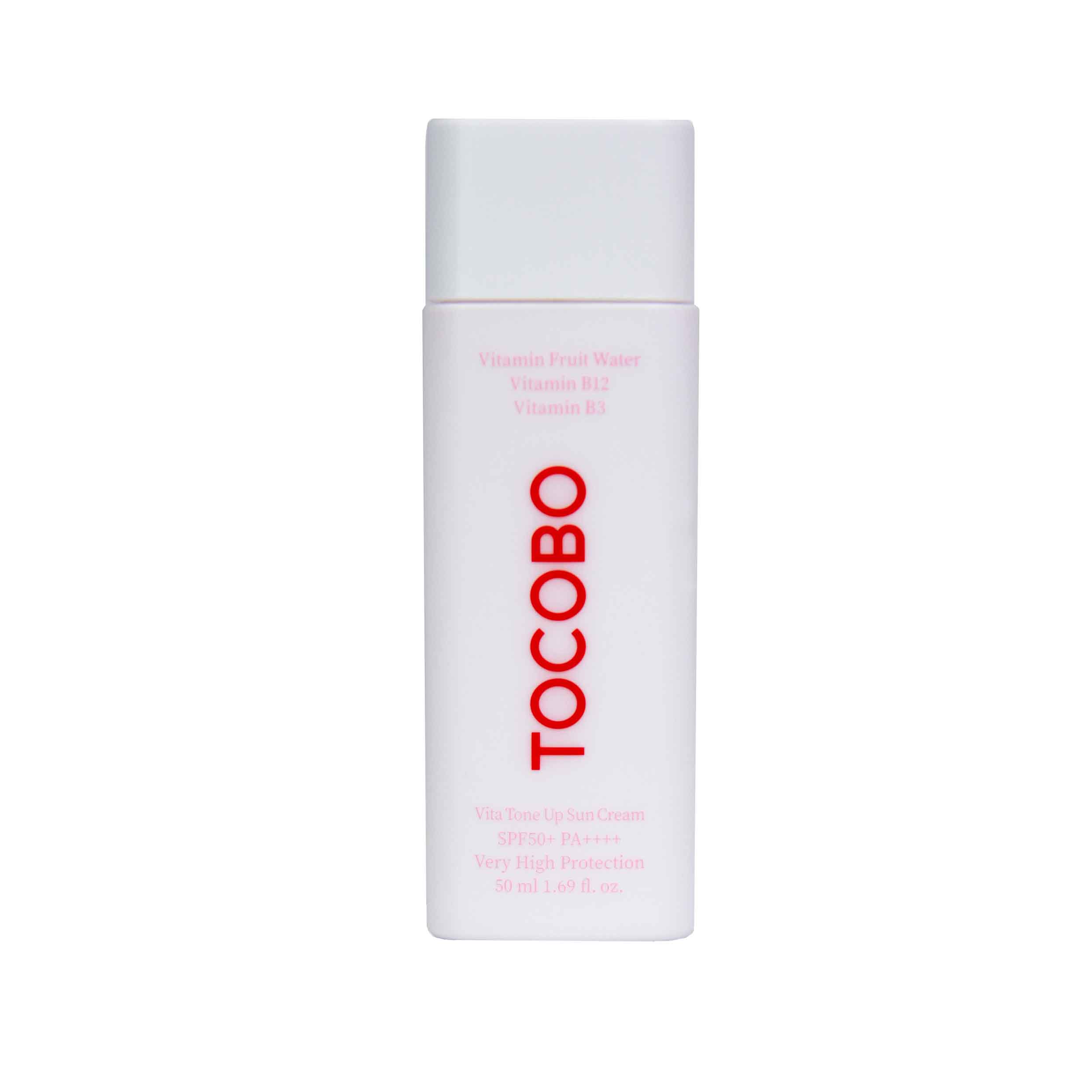 tokobo کرم ضد آفتاب تون آپ ضد لک ویتامینه توکوبو 50 میل Tocobo Vita Tone Up Sun Cream - Image 1